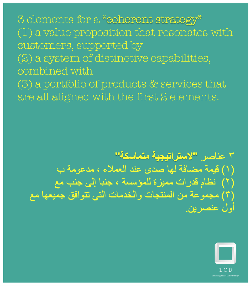 walidtayel's tweet photo. #TOD #strategy #planning #strategicplanning #relyonus
#تود #الإستراتيجية #التخطيط_الإستراتيجي https://t.co/qo3SLMhDtz