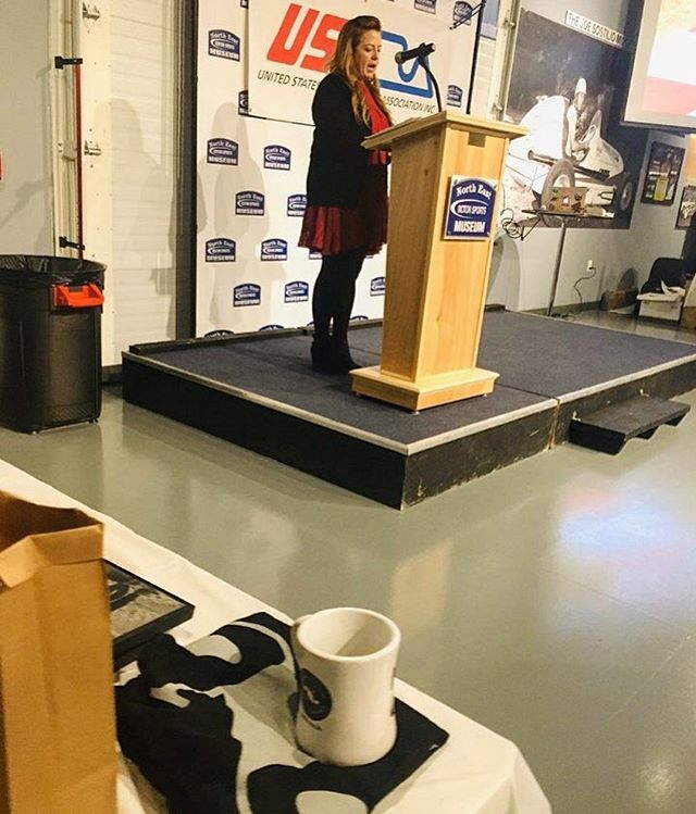 Scenes from the ball: <a href="/futurehug/">無知子</a> gave a moving talk on her experiences in motorcycles and racing at the uscra banquet. #motorcyclerepair #vintageandspecialty 
#vintageracing #vintagemotorcycleracing #motorcycleshop #tfma #turnersfalls #greenfield #montague #northampton #amhe…