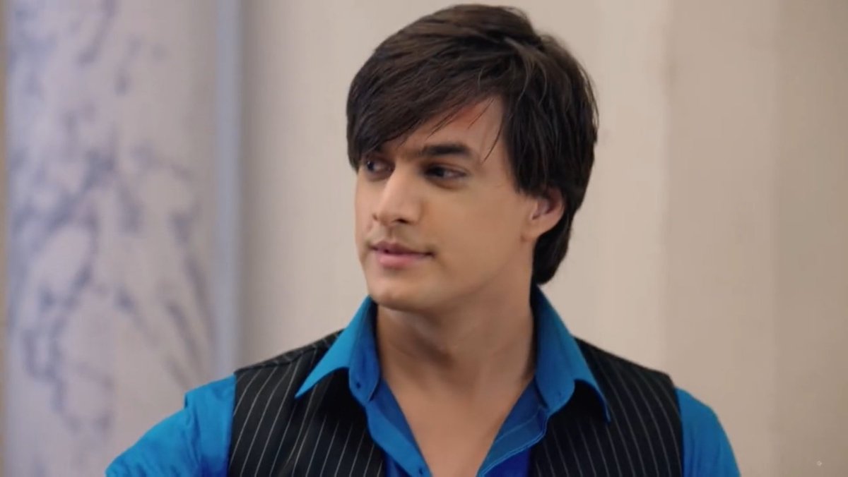 A simple pull & she's face to face with him again.Her struggle to get out of his grasp makes him smile - he understands her fear yet knows that her attempts to escape are half-hearted cuz her heart belongs to him- always has & always will.And that's all he needs. #yrkkh  #kaira