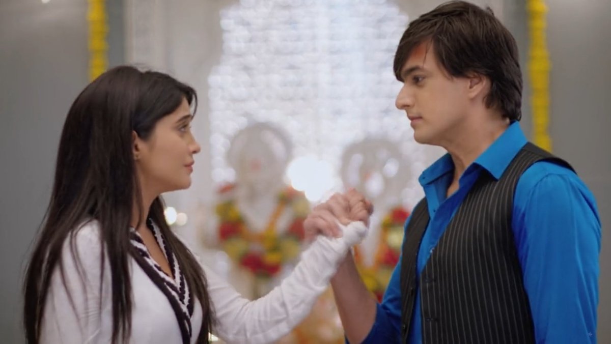 But nothing worth fighting for was ever easy & he's determind to prove to her that their love deserves a fighting chance.Now every struggle she makes to pull away from him, strengthens his resolve to make her the sole permanent destination in his life forever. #yrkkh  #kaira