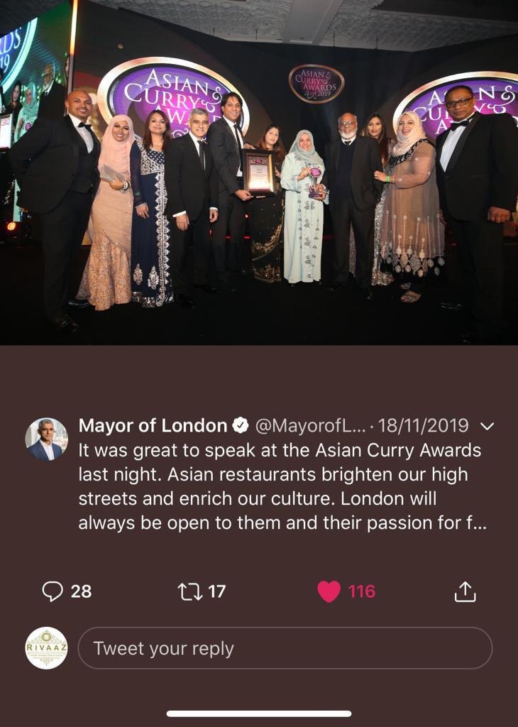 thaliho1's tweet photo. When @MayorofLondon @SadiqKhan tweets a photo of you! ❤️❤️ https://t.co/wFu5npOlXR