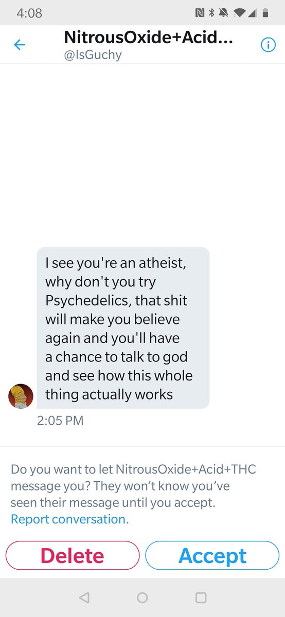 It was suggested that I take Psychedelics so I could talk to #god. Maybe I should give it a try😜. #atheist #atheism