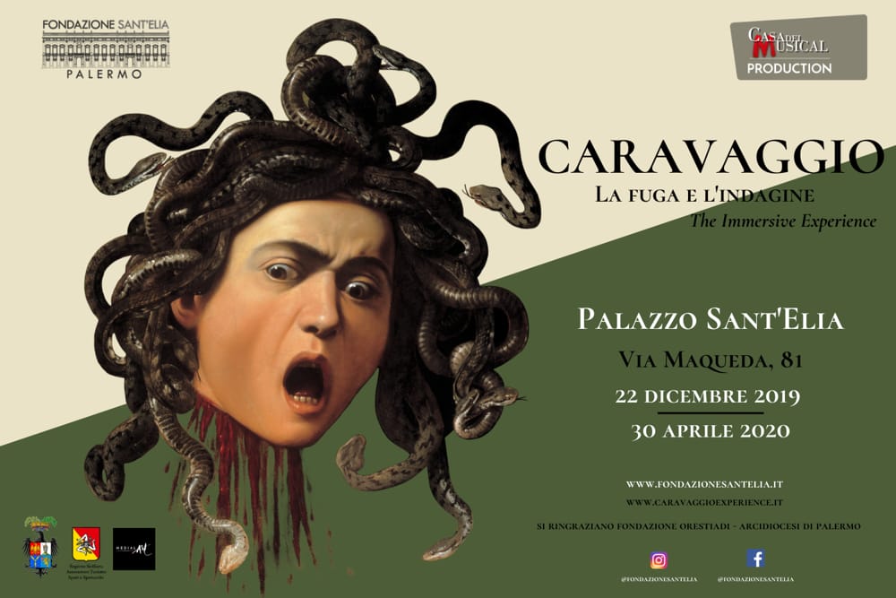dal 22 dicembre 2019 al 30 aprile 2020
Caravaggio Experience. La fuga e l’indagine
Palazzo Sant'Elia Palermo
#MoveInArt🚶🚶