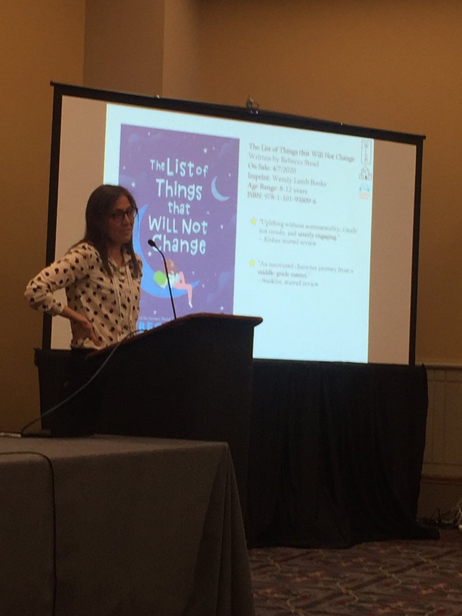 HornBook's tweet image. Nic Stone + Rebecca Stead present at lunch @randomhousekids   @getnicced + @rebstead #alamw20 #alamw2020