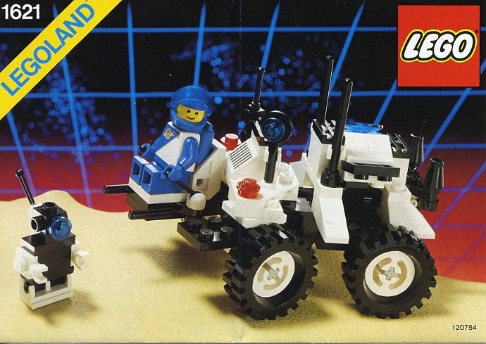 LegoSpaceBot's tweet image. 1621-1: Lunar MPV Vehicle, 1989 #LEGO