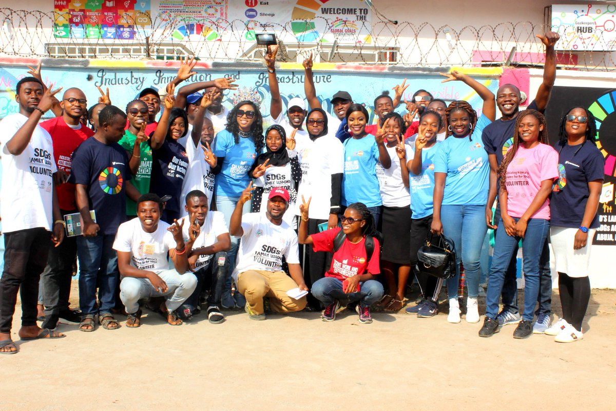 Xhallum's tweet photo. Never before in our history is our coming together offered promises of so much to so many in so short a time... We are taking Action for #GlobalGoals
#ISupportSDGs
@ossap_sdgs
@WorldsLessonNG
@DEANinitiative
@NGYouthSDGs
@NGRPresident
@iamJoshuaAlade
@YIAGA
@SDGaction https://t.co/1AeFcaKqIX