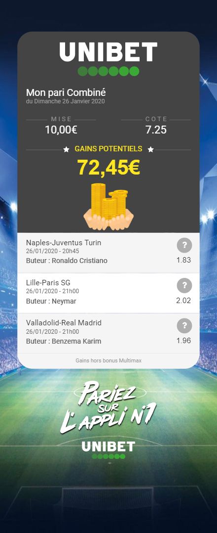 UnibetFrance's tweet photo. ⚽🔥 Notre combi buteurs pour ce soir ! 

S'il passe on vous fait gagner les gains 🍀

🔁 RT pour participer https://t.co/nTX8AoRRHN