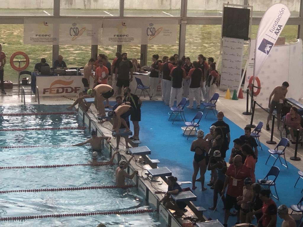 Vox_Valdemoro's tweet photo. Hoy en el #CampeonatoAXA de Promesas Paralímpicas de Natación 🏊♂️ en #Valdemoro nuevos récords del mundo de #NuriaMarqués, #IñigoLlopis, #MariaDelgado, #SergioMartos y #IsraelOliver.
¡Enhorabuena Campeones! 🥇 https://t.co/d9byPOrfJ5
