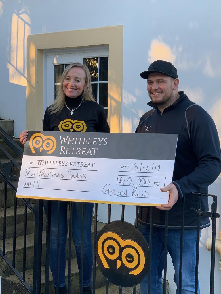 I am so honoured to become an  ambassador of <a href="/whiteleysayr/">Whiteleys Retreat 🦉</a> charity. It was also awesome meeting Simon Neil from <a href="/BiffyClyro/">Biffy Clyro</a> today and looking forward to working together and raising awareness for this great charity. #SpreadTheWord