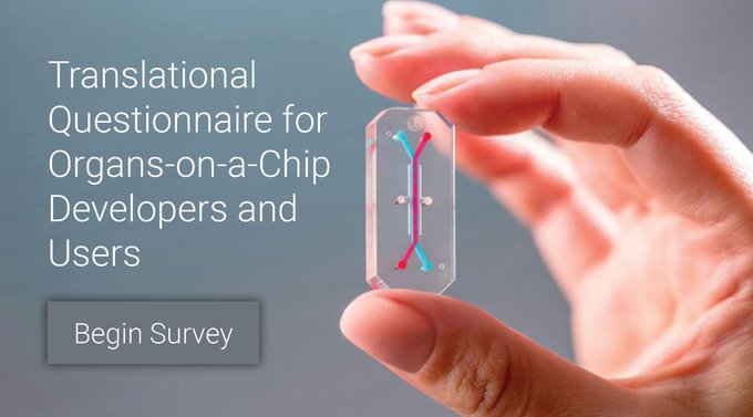 Catapult_UK's tweet photo. Your expert views matter! 👨‍🔬

#Organ-on-a-Chip Technologies Network need your expert views for a major review article to define a roadmap for translation and broad adoption of #OOAC technologies. 

Share your views 📝
👉 https://t.co/ZEjv0IG4mF @MedDiscCat https://t.co/kmUg1KWEqt