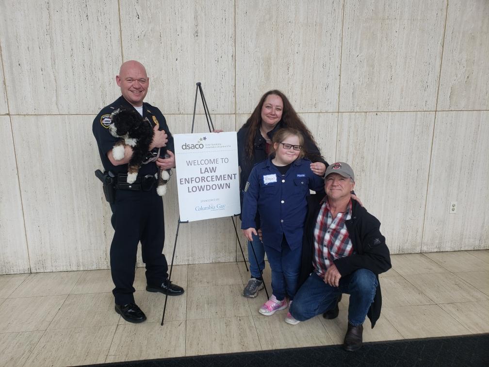 marion_police's tweet photo. We had a wonderful day with our friends @DSACO_CBus who visited to learn more about MPD and the role we play in our community. Thanks to Caitlyn for setting up such a great day of positive interaction with new friends! #K9Chip was a hit with our visitors. #MPACT https://t.co/rLq9FfKDi8