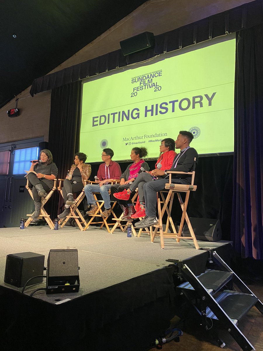 KPospisil (@krispospisil) on Twitter photo MacArthur Foundation <a href="/Macfound/">MacArthur Foundation</a> panel - Editing History - featuring five extraordinary storytellers: Eve Ewing, #MacFellow Gene Luen Yang, Violeta Ayala, Assia Boundaoui, and Aymar Jean Christian, moderated by our own Lauren Pabst. #MacMedia #Sundance2020 MacArthur Foundation <a href="/Macfound/">MacArthur Foundation</a> panel - Editing History - featuring five extraordinary storytellers: Eve Ewing, #MacFellow Gene Luen Yang, Violeta Ayala, Assia Boundaoui, and Aymar Jean Christian, moderated by our own Lauren Pabst. #MacMedia #Sundance2020