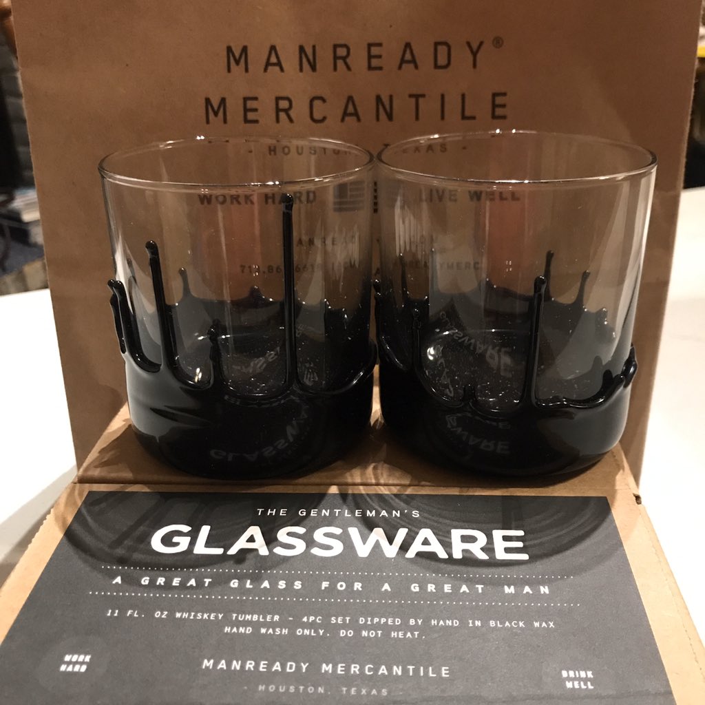 BarbaraAnneLoyd's tweet photo. Spent the day in #HTX wandering around The Heights with @bigyac73 and grabbed these at @manreadymerc Cant wait to make a really great Old Fashioned in them.  #WorkHardLiveWell https://t.co/zSOcriq6bo