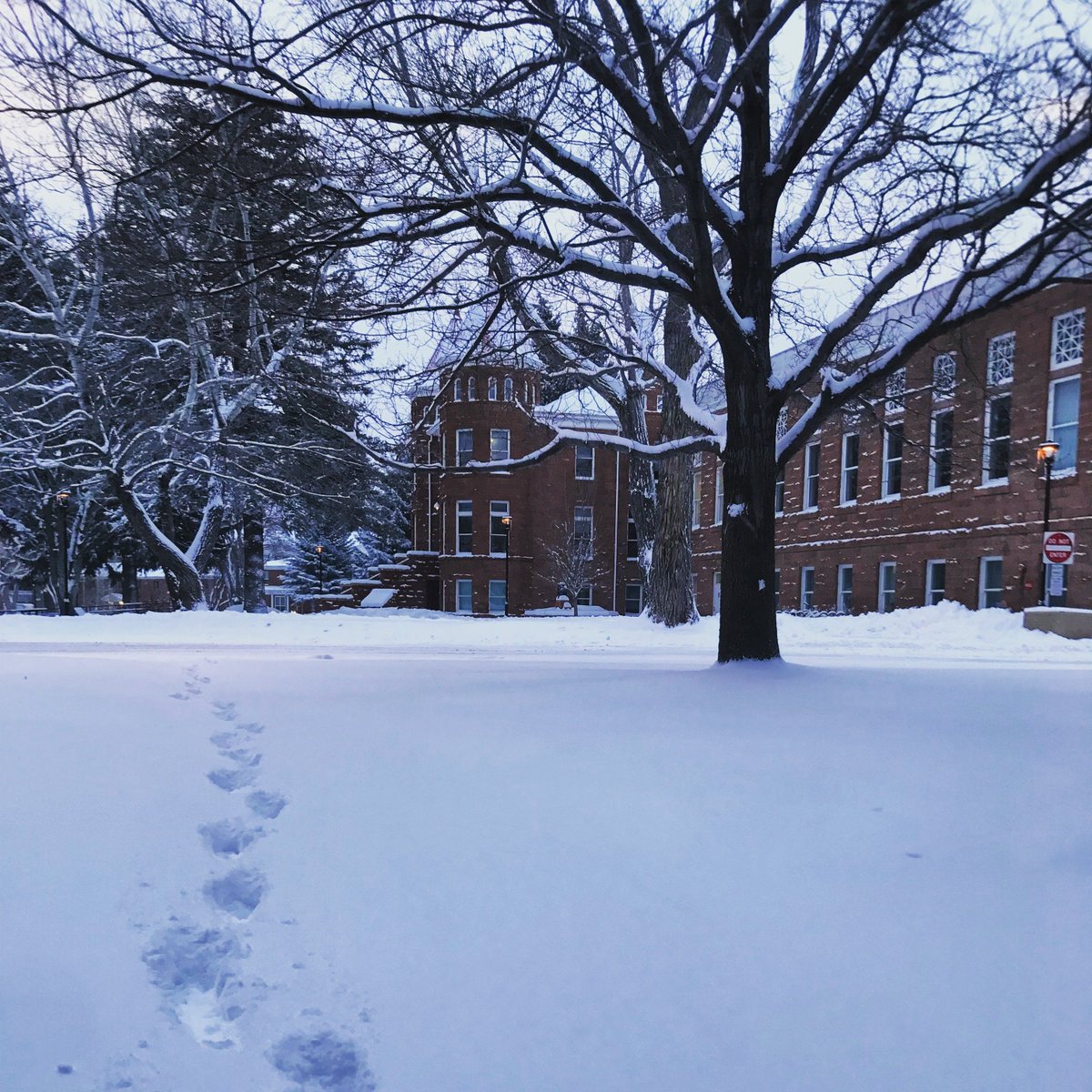 NAUAlumni's tweet photo. 1960’s Flagstaff vs. 2020 Flagstaff. All we see is snow, snow, snow! ❄️ #FlagstaffWinter #CampusViews https://t.co/cOo8rLFfnI