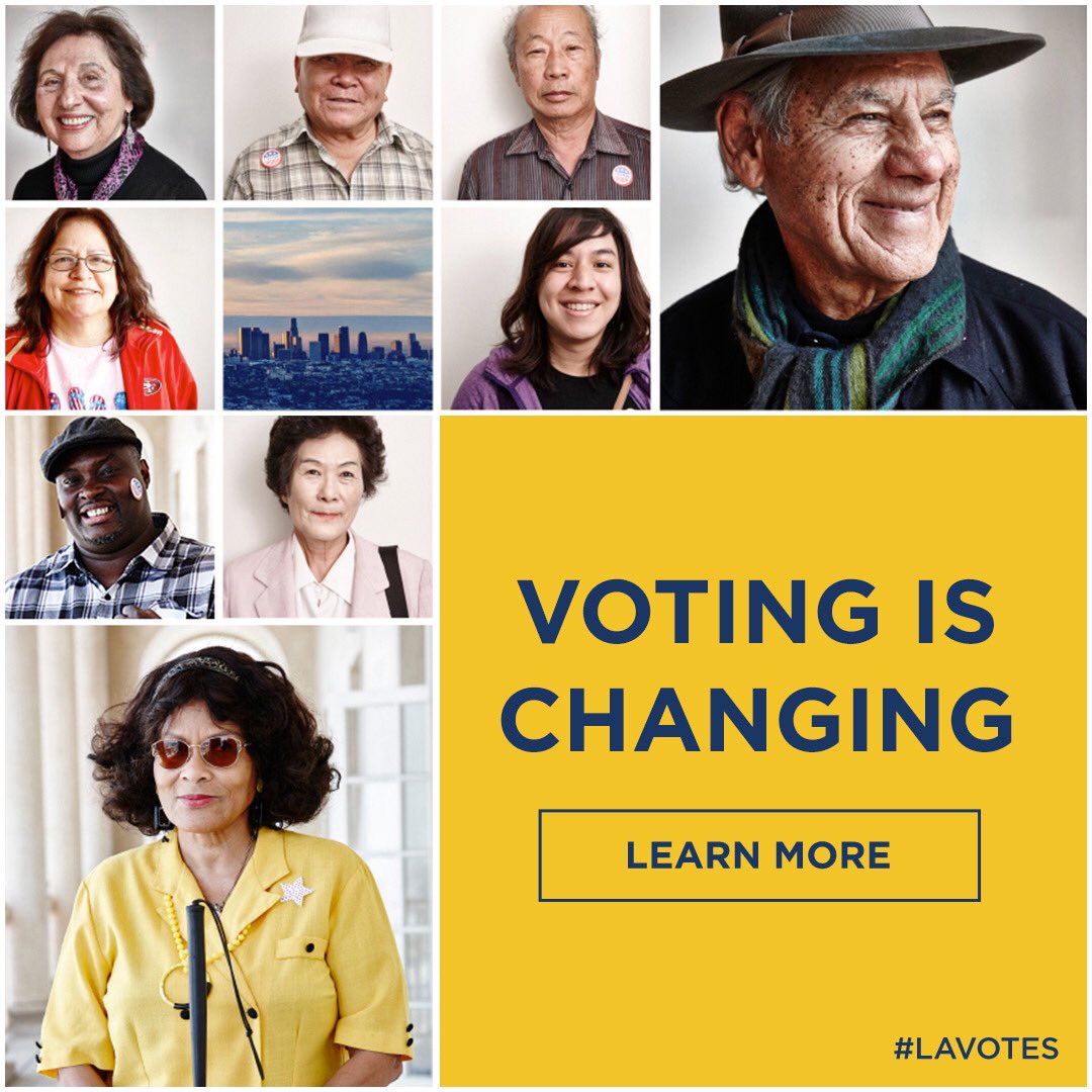 You now have the freedom to vote at ANY vote center within LA County over an eleven day period from 2/22 – 3/3. Find all the information about what's changing at  real923la.iheart.com/featured/la-vo… <a href="/LACountyRRCC/">Los Angeles County Registrar-Recorder/County Clerk</a> #LAVotes #Ad