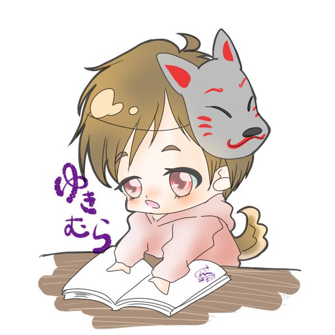 狐面のtwitterイラスト検索結果 古い順