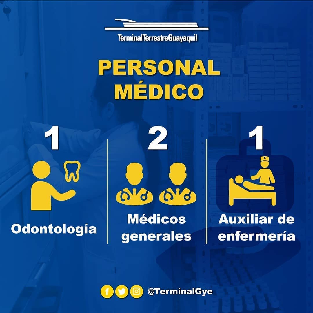 TerminalesGye's tweet photo. El consultorio general médico 👨🏻‍⚕️ y odontológico🦷 cuenta con profesionales altamente capacitados para atender tu salud. 🤗
🔹El servicio es completamente gratuito
 #MásQueUnaTerminal https://t.co/S5NNLdvFXw