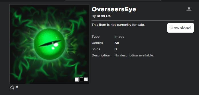 Mathep On Twitter Fun Fact When Roblox Released The Overseer Toy The Creator Of The Eyes Texture Dastuke Filed A Lawsuit Against Roblox For Using His Content Without Compensation After Roblox Realized - overseer roblox