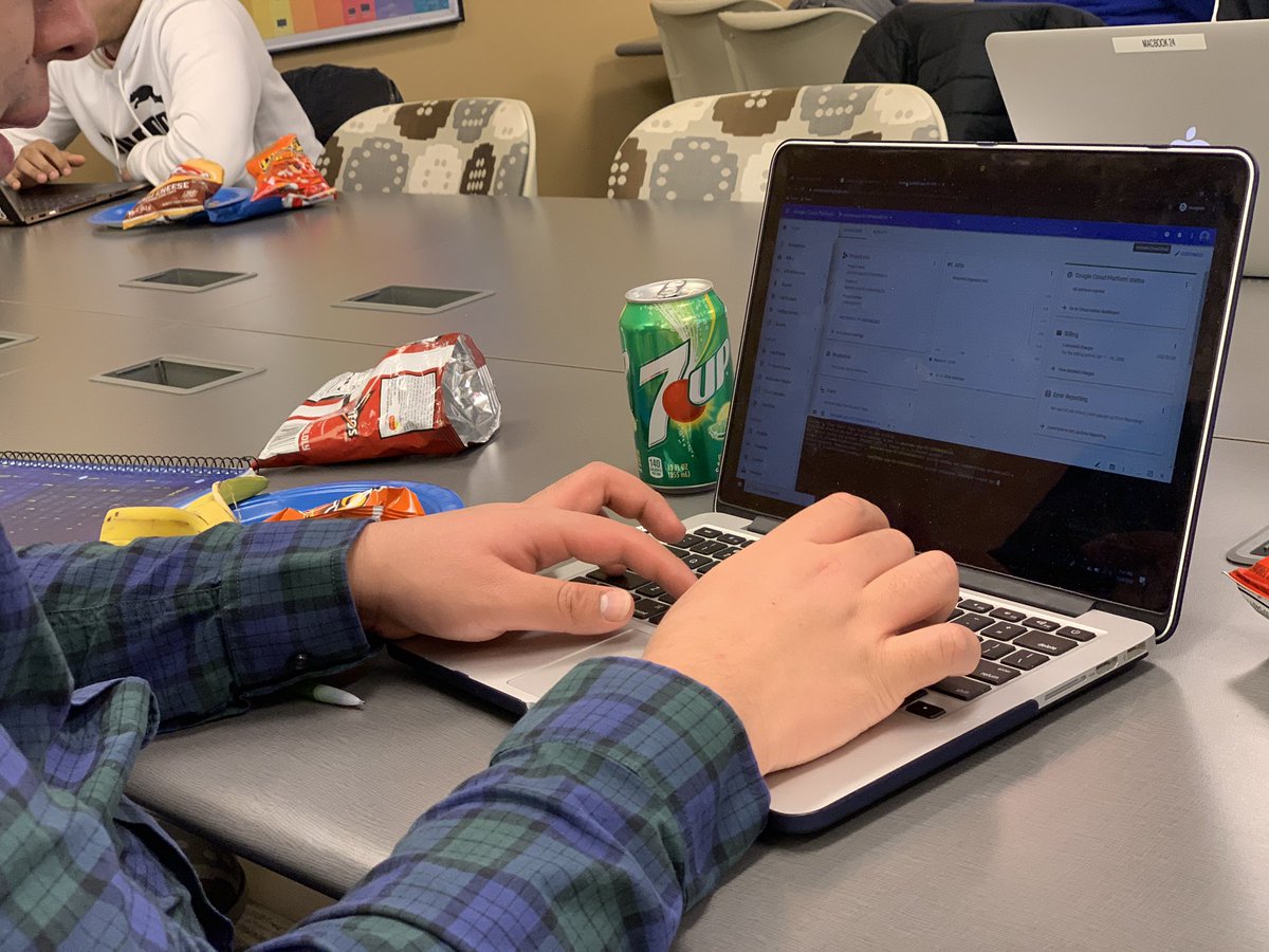 dscdepaul's tweet photo. We had an awesome time at our GCP Essentials Study Jam on Friday where we learned to set up virtual machines, Kubernetes, and configured load balancers. Can’t wait till next month! #dsc #googlecloud #studyjam #dscdepaul #cloudcomputing @cdmdepaul #computerscience #iamdepaul https://t.co/RWr5PovJGl