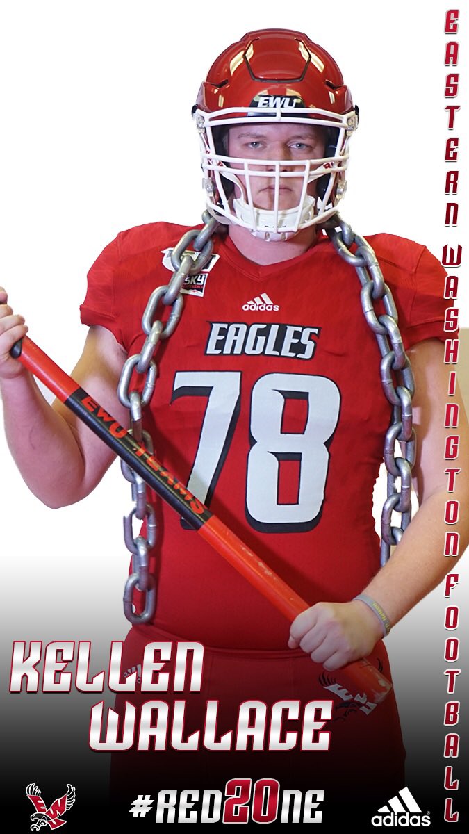 KellenWallace's tweet photo. Had a great official visit at EWU this weekend! Thank you Eastern coaches and staff for the opportunity! 
#EKG https://t.co/YSTLWRxd4H
