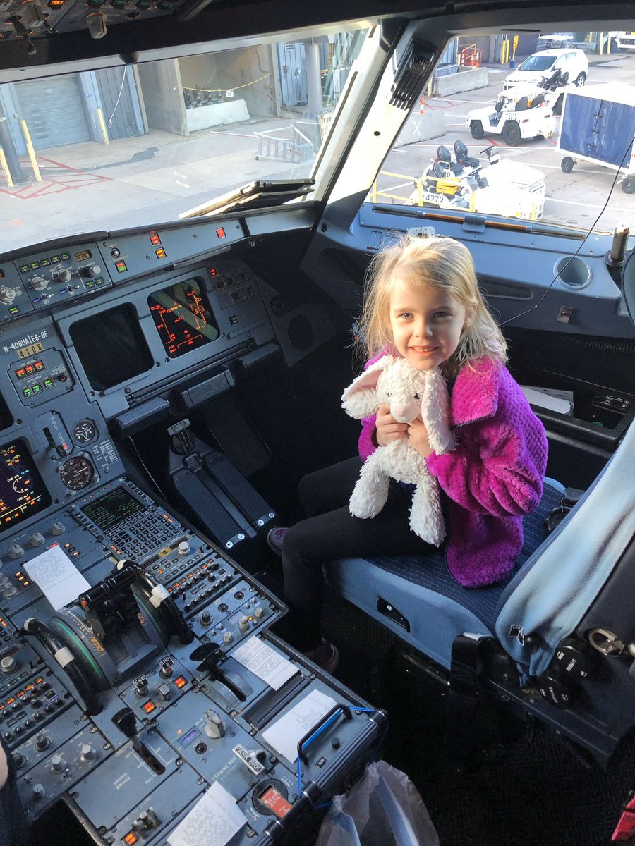 Andy Bacon (@andybacon1) on Twitter photo Thanks to a very kind and thoughtful <a href="/united/">United Airlines</a> captain for letting my daughter sit in the cockpit before our flight. Great start to our trip! Thanks to a very kind and thoughtful <a href="/united/">United Airlines</a> captain for letting my daughter sit in the cockpit before our flight. Great start to our trip!