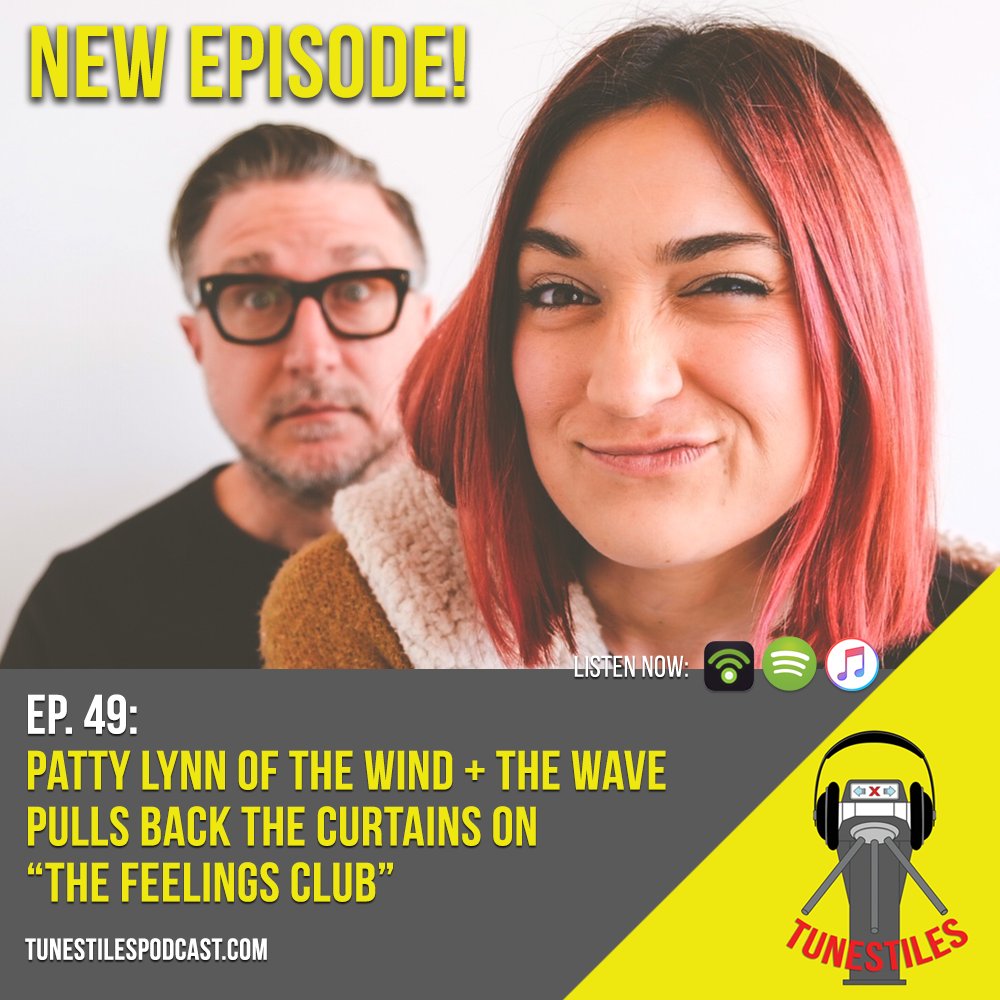 tunestiles's tweet photo. 🎙️NEW EPISODE!🎙️

@pattykinskins of @TheWindTheWave discusses how mental health advocacy plays a role in her songwriting, their upcoming tour #TheFeelingsClub &amp; a new 80's covers EP entitled "Covers Two!"

https://t.co/B0MaLrrtAx

#podcast | #podernfamily | #thewindandthewave https://t.co/IcvK4mtQz5