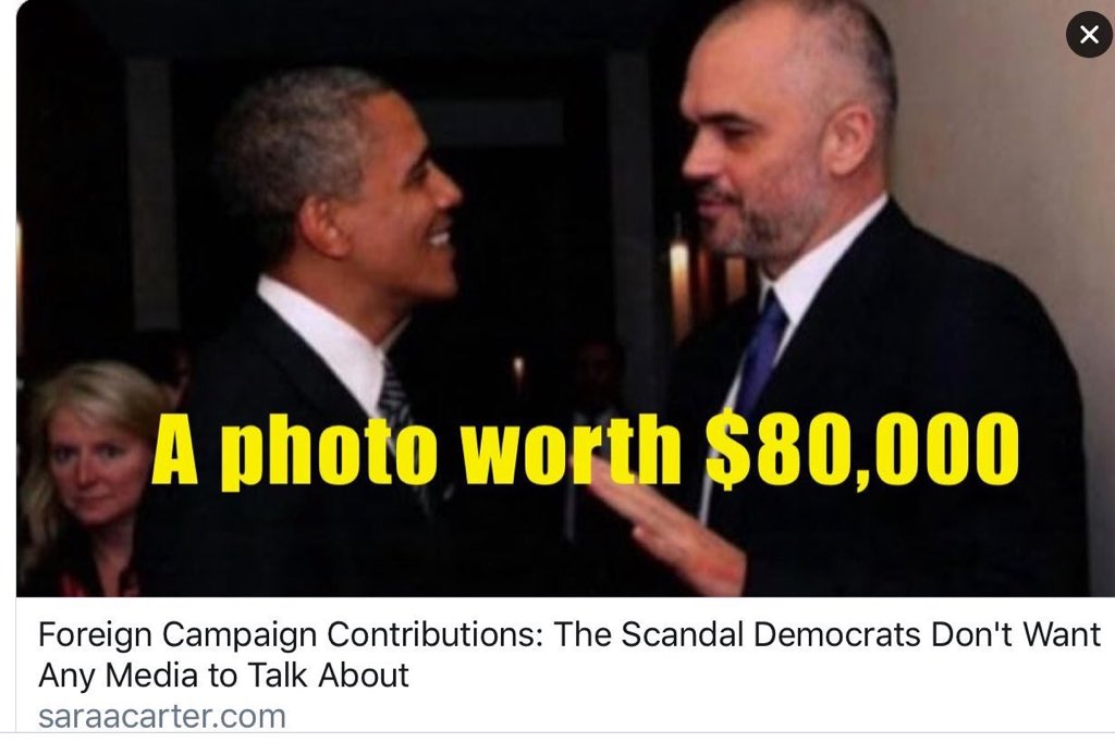 dmills3710's tweet photo. @HouseIntel @RepSwalwell #QuidProJoe #QuidProNancy #ObamaCorruption
Obama Accepted $21.6 M In Foreign Donations 2012 Re-Election
@POTUS
https://t.co/EUDXt3JcFP
https://t.co/9zsCF7pfUJ…
https://t.co/fISLpwzXnd…
https://t.co/32aNkuVjj4 https://t.co/djyxATRDyy