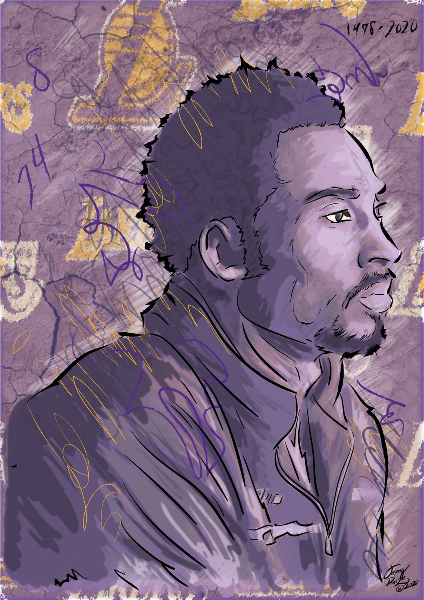 JohnnyPraize's tweet photo. Kobe - Illustrated by Johnny Praize
Rest in Peace! 😔
#KobeBryantMemorialIllustration
#RestInPeace
#IllustrationsByJohnnyPraize
#LakersLegend https://t.co/awfXj9lQNN