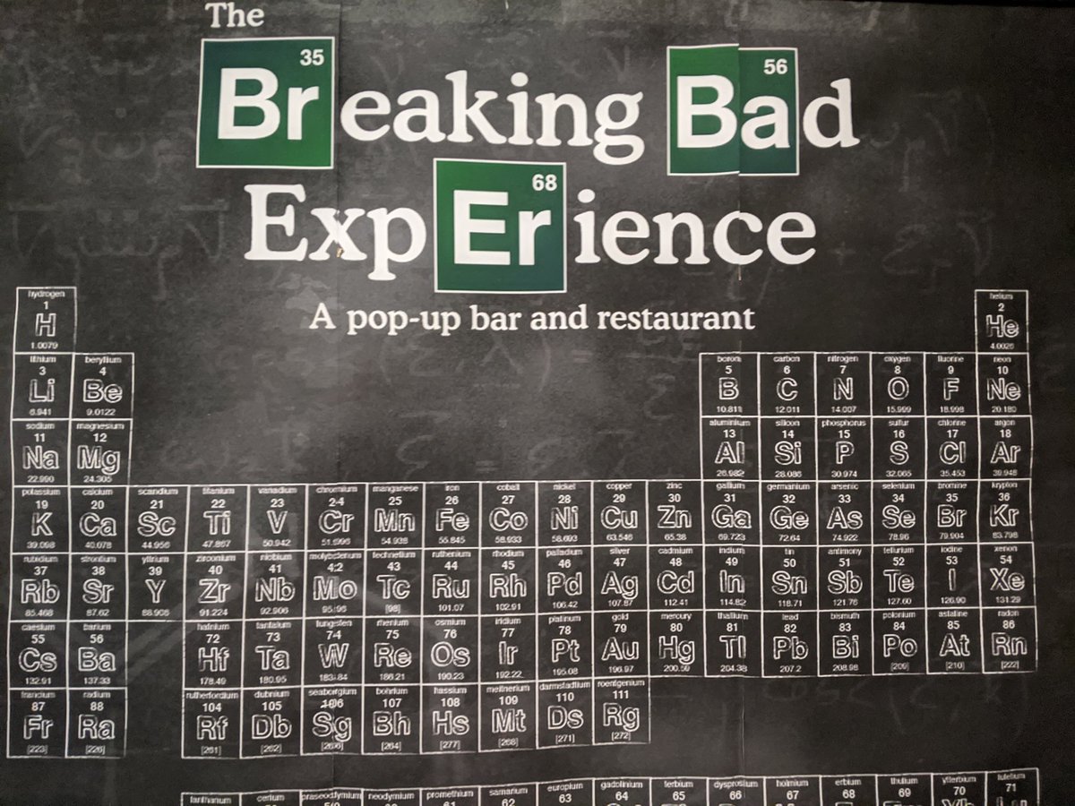 At the Breaking Bad Experience celebrating # 3's 21st B-day in Hollywood!