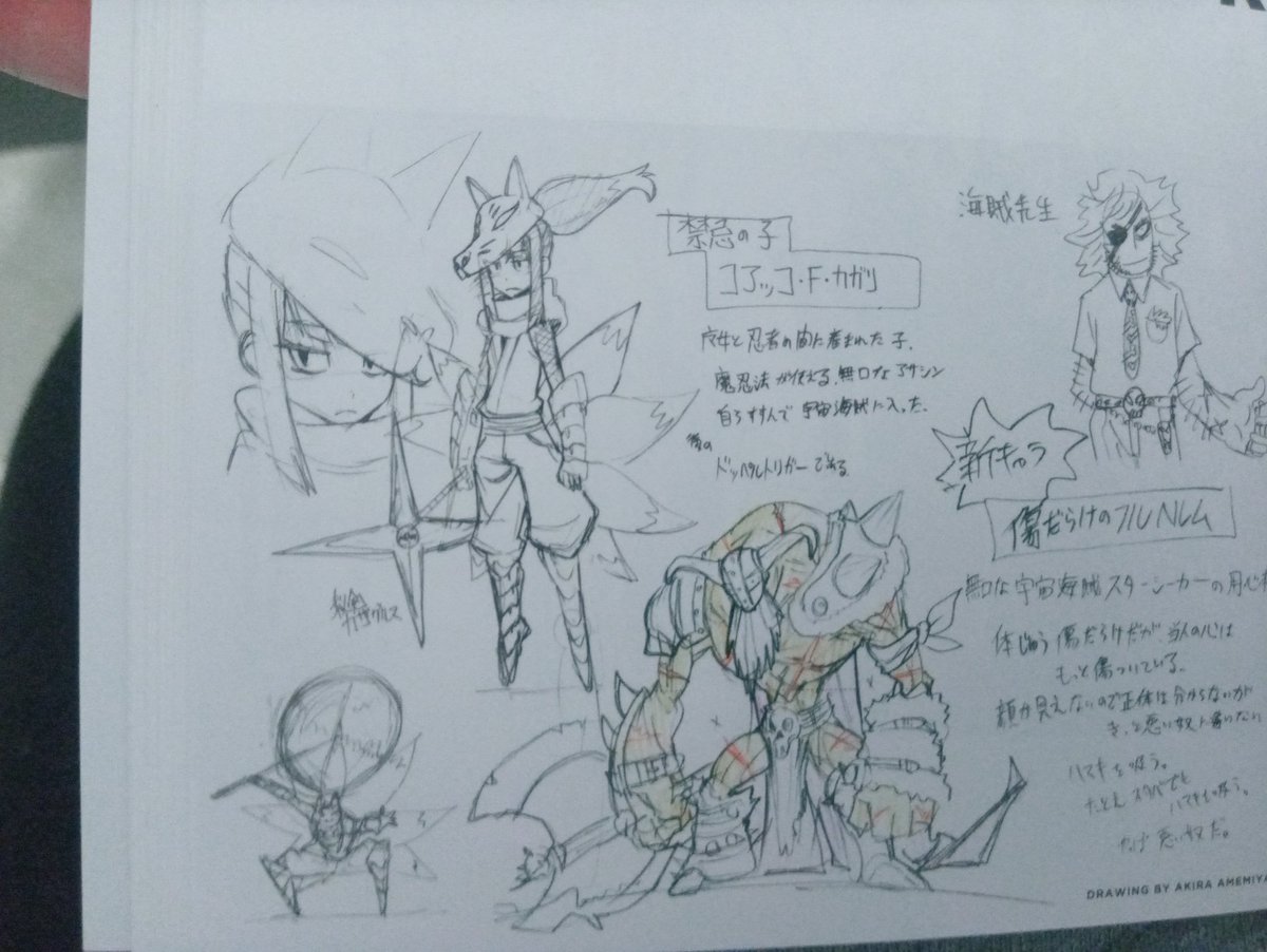 Rejected Characters

-Space Patrol Luluco 