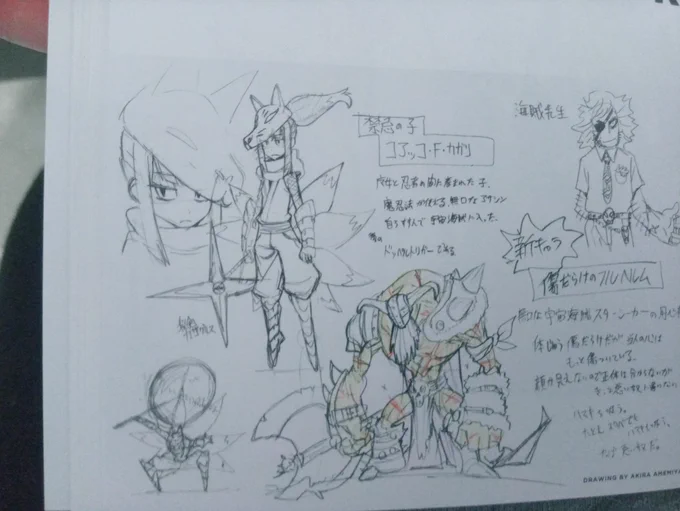 Rejected Characters

-Space Patrol Luluco 