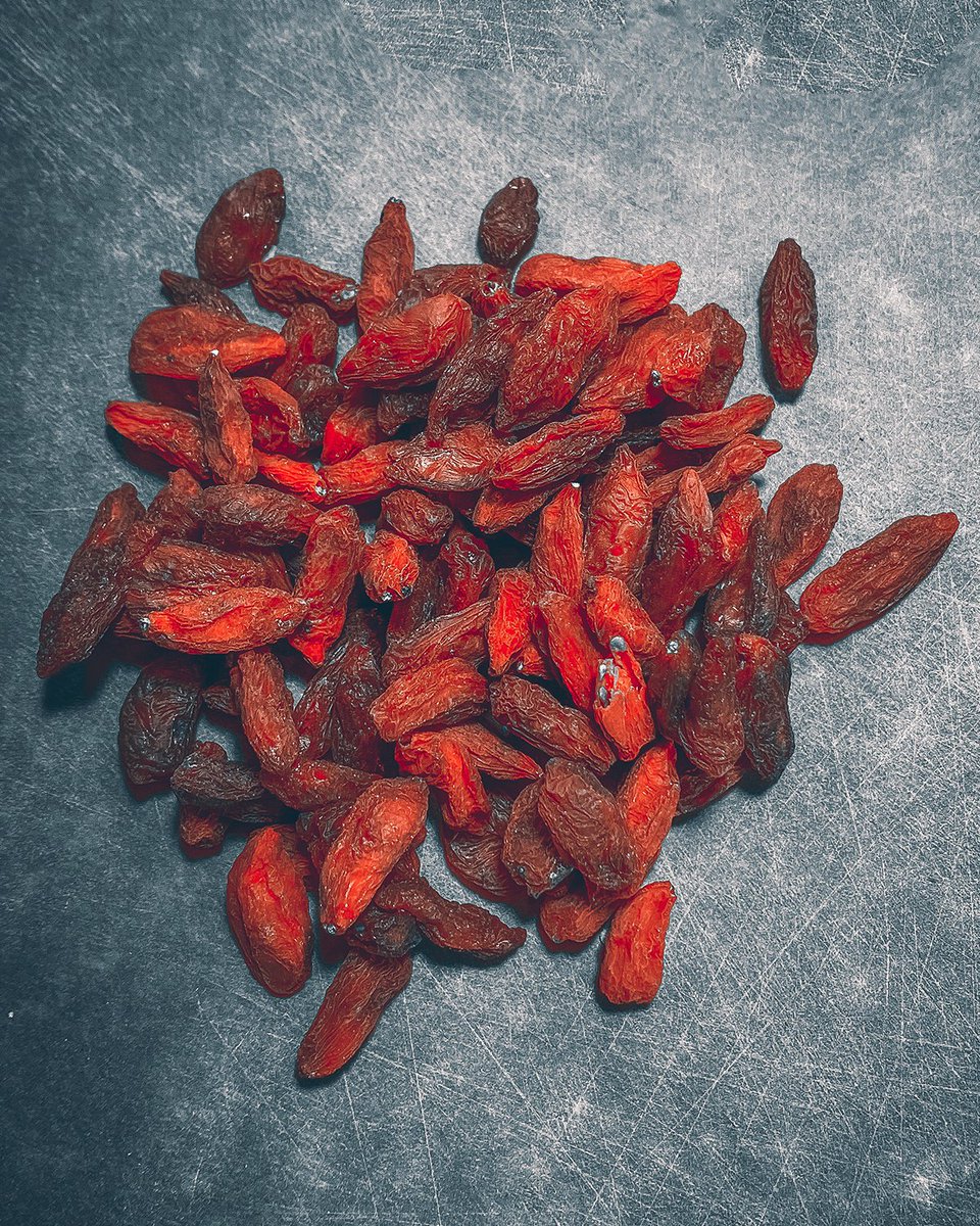 NutritionNEOGEN's tweet photo. Goji Berries are amazing! They are considered one of the healthiest, if not the healthiest dried fruit on the planet.⁣
⁣
This is great to add into your smoothies, oatmeal, trail-mix, etc. ⁣
⁣
Tap into the healthy antioxidants &amp; immune boosting power of the Goji Berry! https://t.co/WB6CKXbsjD