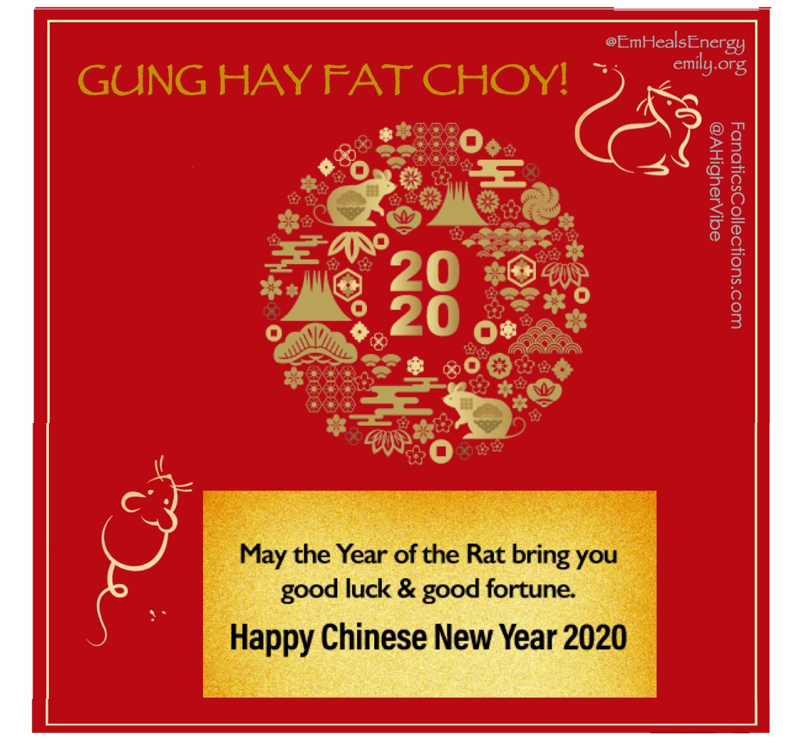 AHigherVibe's tweet photo. May peace and prosperity come to you in this lunar year of the metal rat! Happy Chinese New Year! Gung Hay Fat Choy! 
💕💖✨
#AHigherVibe https://t.co/1MY1ovJxwe