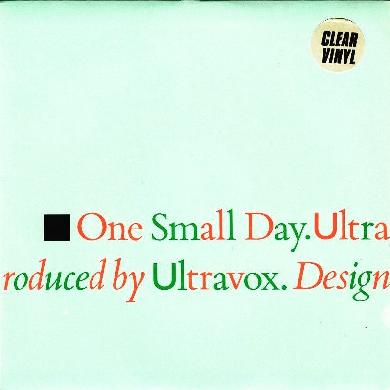 PhilJColibert's tweet photo. Happy 36th anniversary to #ultravox #single #onesmallday https://t.co/osKqCPmqlA