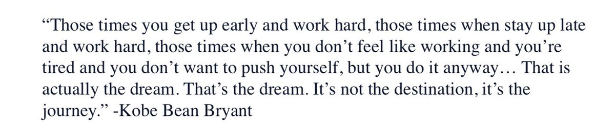 Deeply saddened by the passing of Kobe Bryant. While coaching, I used to love using his retirement quote. #RIPKB24 #MambaForever