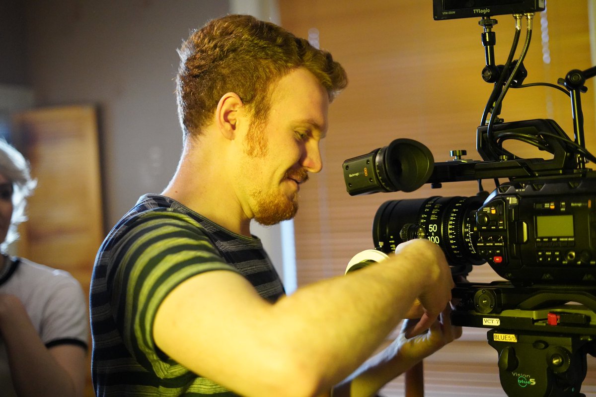 ProductionsStra's tweet photo. Our 1st AC Scott fixing focus.  #supportindiefilm #supportscottishfilm #webseries #lads #camera #blackmagicursamini https://t.co/ZzgonweSpC