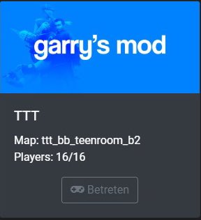 mk2gamingde's tweet photo. Wir möchten uns heute für den erfolgreichen und interessanten Tag bei TTT bedanken..! 💙 Seit einigen Wochen hatten wir nur recht wenige Spieler auf unserem TTT-Server. Doch heute haben wir alle Rekorde gebrochen. Hoffen wir, dass es so weiter geht! Vielen Dank #MK2Gaming 💙❤️ https://t.co/UKV6rGMmTb