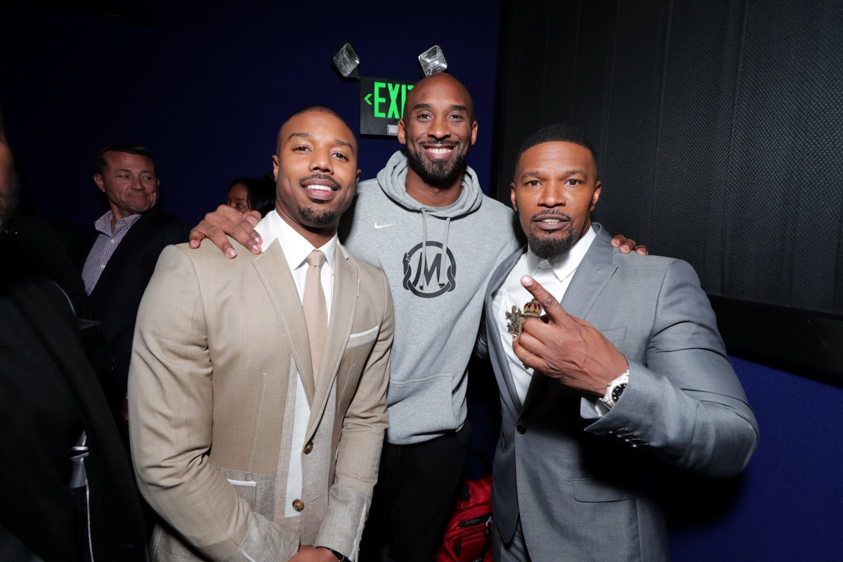 Variety's tweet photo. Jamie Foxx remembers Kobe Bryant: "Just can’t take this one. Sending up prayers to your beautiful family. This hurt for a lifetime... @kobebryant you will be missed for eternity. REST IN POWER" https://t.co/plrS5A6w2w https://t.co/aaEKIGeoO4
