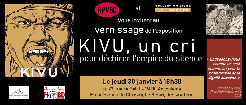 APVBD1's tweet photo. Nous vous y attendons avec grand plaisir !! @LeLombard #FIBD2020 #apvbd https://t.co/i323IQCYlB