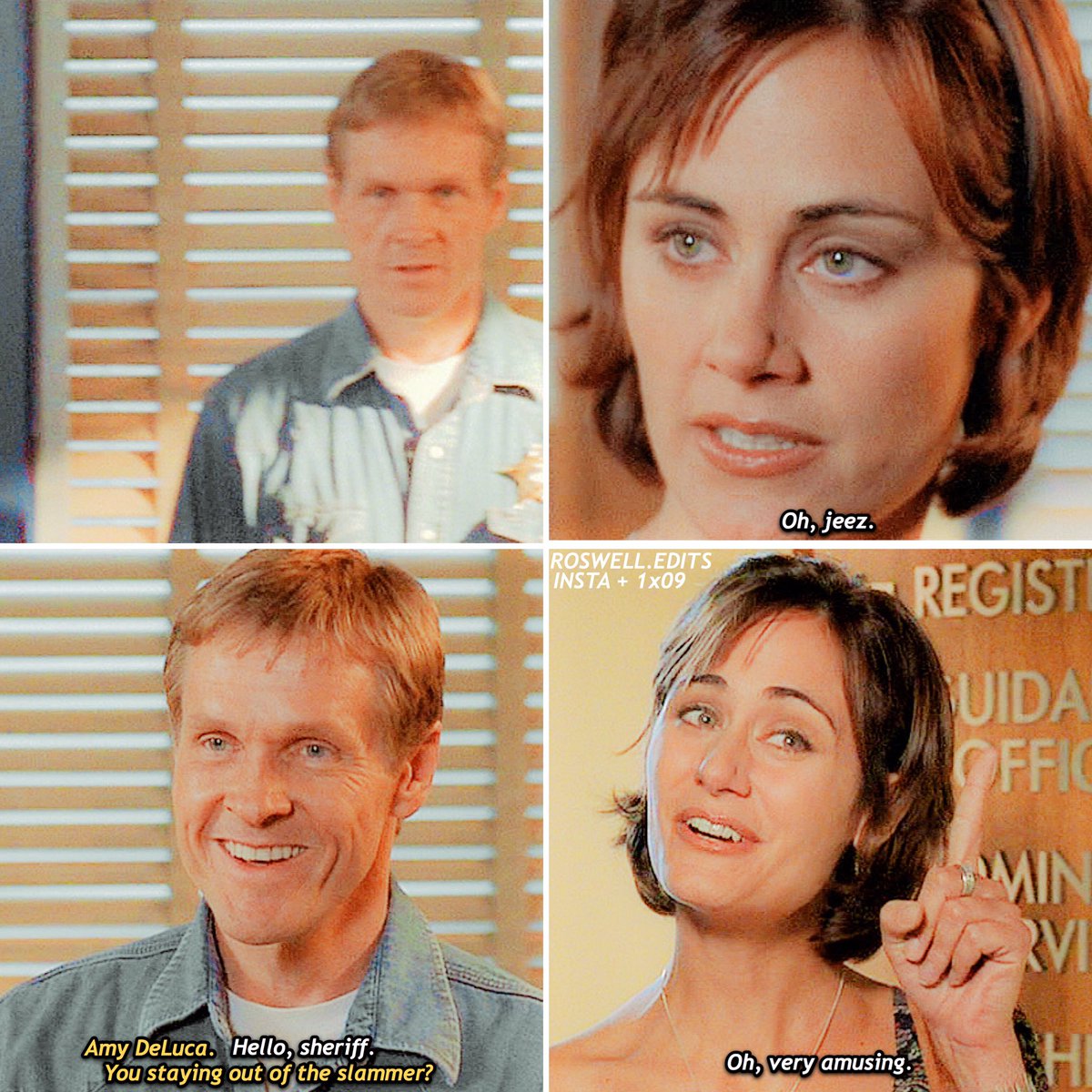 RoswellBandT's tweet photo. » 1.09 | Heat Wave
These two were so underrated and I also loved them together as a couple 💚👽
#williamsadler #dianefarr #jimvalenti #amydeluca #roswell #roswelltvshow #aliens #roswellians #crashdown #crashdowncafe https://t.co/M13yUSq3AO