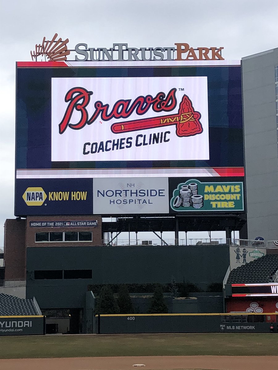 nathanvigil's tweet photo. Got to attend the Atlanta Braves coaches clinic today. Thanks to @WestminsterATH for sending me. Great experience. https://t.co/EzfyX6L4nG