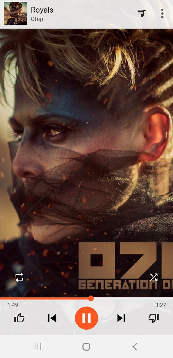 rickdude411s's tweet photo. #jammin' to OTEP - Royals (Lorde #cover) 🎶 #GenerationDoom @otepofficial #NowPlaying #metal https://t.co/z6ayb74ea7