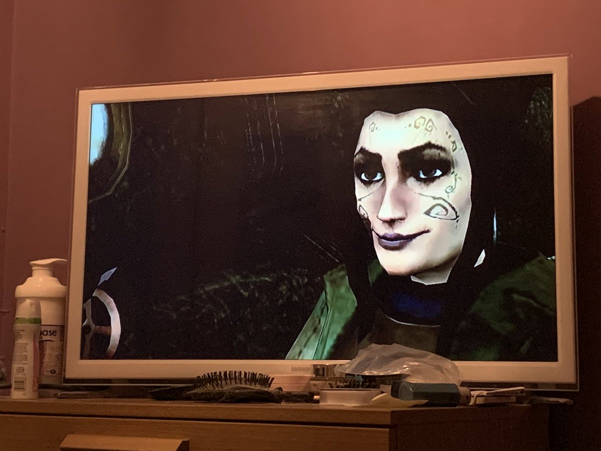 NatalieS157's tweet photo. Characters Part 4: Fable 3 
☺️🤓🎮🎧🔮⚔️🛡🏹🎯💋
#GamerSession #Gameplay #GamerGirl #Nerd #Xbox #Fable3 #AchievementHunter #AdventureGame #WitchCraftMary #Milton #EvilSelf #MiltonTakesYourDNA #GoodVsEvil #FinalBattle #YouVsYou #ILoveThisGame https://t.co/Wx0p7NxQgR