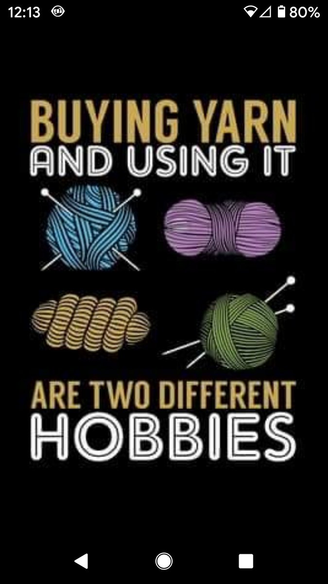 donnasw7's tweet photo. Think this was made for me! Yes I'm a #woolaholic #yarn #knit #crochet #charityknit https://t.co/NG3qiKVtfc