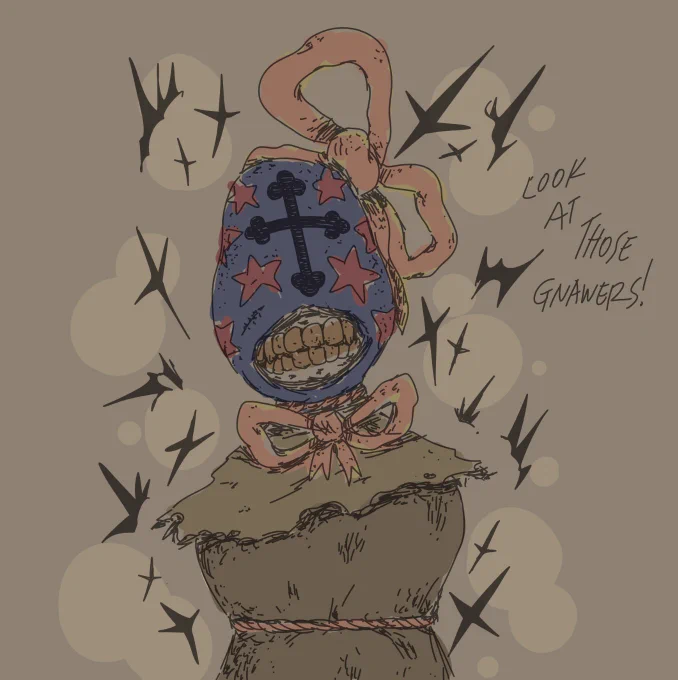 no project to work on so brainstorming on a potential horror comic 