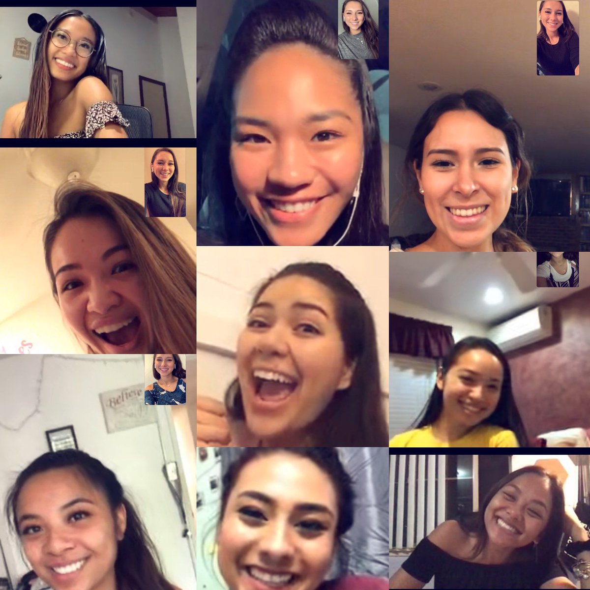 Look at these beauties! 😍 it has been a pleasure FaceTiming the Miss Hawai’i Class of 2020 to get to know them and help them understand the job of Miss Hawai’i! #misshawaii2020