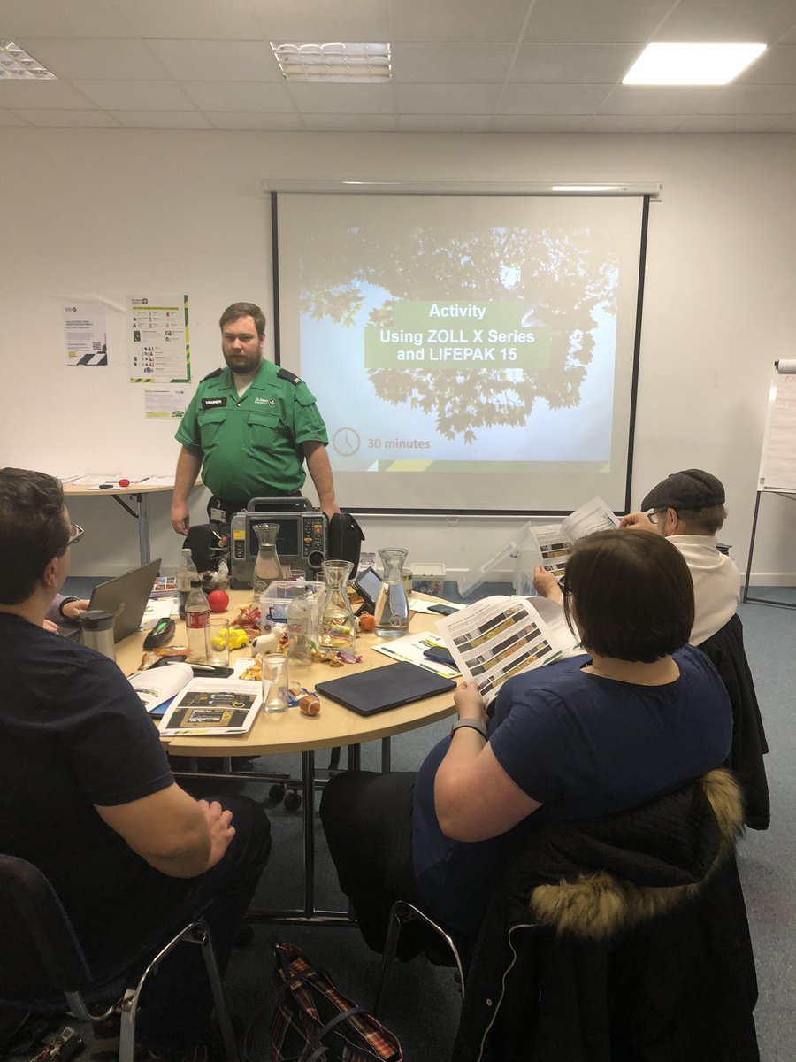 Ambulance crew essential education standardisation today in hull thank you to all that took part over the weekend great things to come