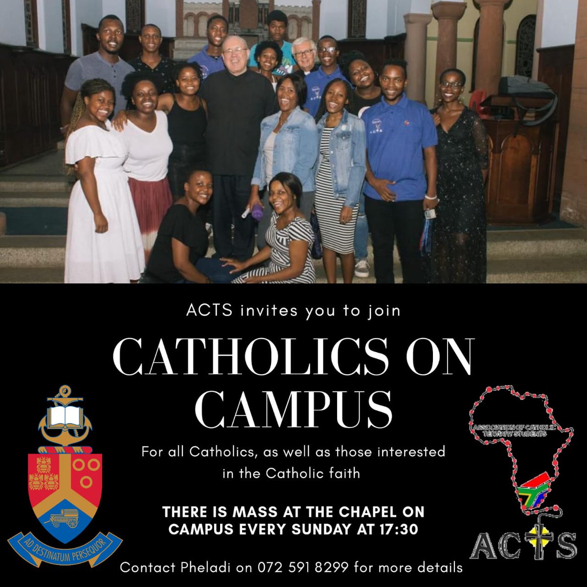 Actsup3's tweet photo. A family that cares, a family that is willing to walk with you, through out your Varsity journey. https://t.co/amAAkgyKXf
