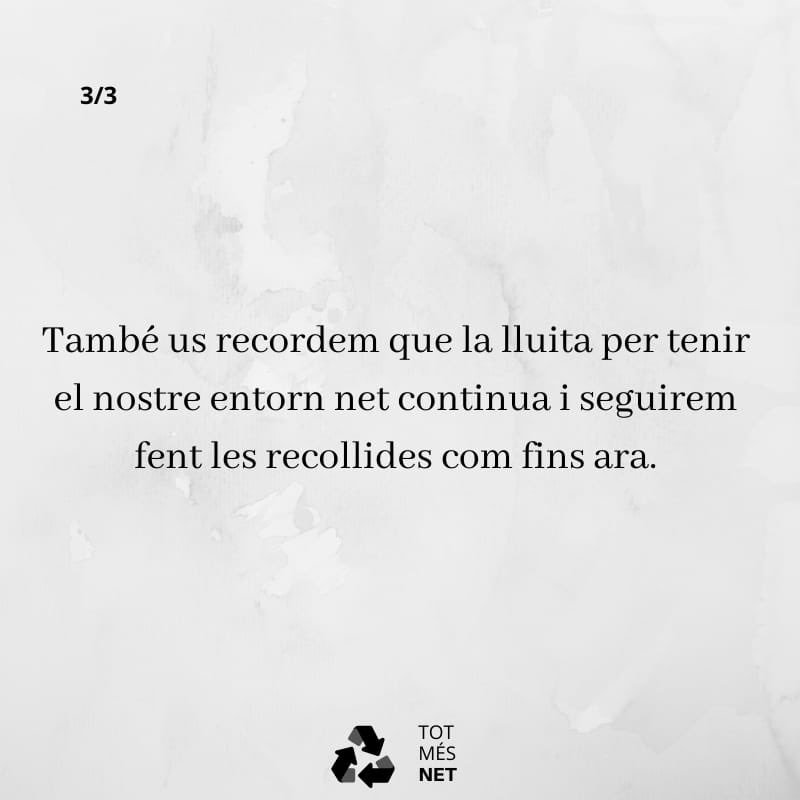 totmesnet's tweet photo. Després del temporal #Glòria un miler de persones, segons l'EMD, s'han reunit a la Platja de l'Estartit per recollir voluntàriament tot el que ens havien tornat el mar i el riu. MOLTÍSSIMES GRÀCIES!! ♻️

🔴La lluita continua! Atents a noves convocatòries! 

TOT MÉS NET! 🌱💪🏼 https://t.co/MDoJ0MAhOu