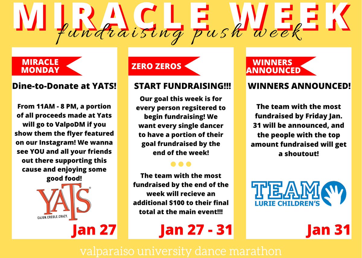 Valpo Dance Marathon tweet media